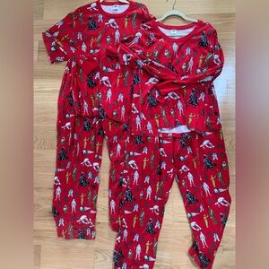 2 Star Wars Red Pajama matching Sets UNISEX